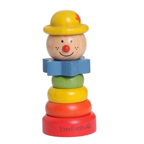 EverEarth | Clown Stacker - Wooden