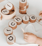 Q-Toys | Alphabet Threading Set