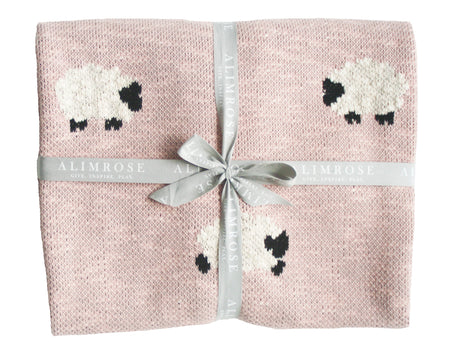 Wilson & Frenchy | Knitted Blanket - Flamingo Fleck