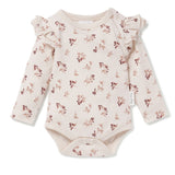 Aster & Oak Berry Flutter Onesie