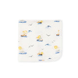 Indigo & Lellow | Bunny Rug - Sailboat