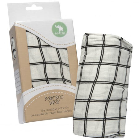 Muslin Wrap & 2 Pram Pegs – Swan