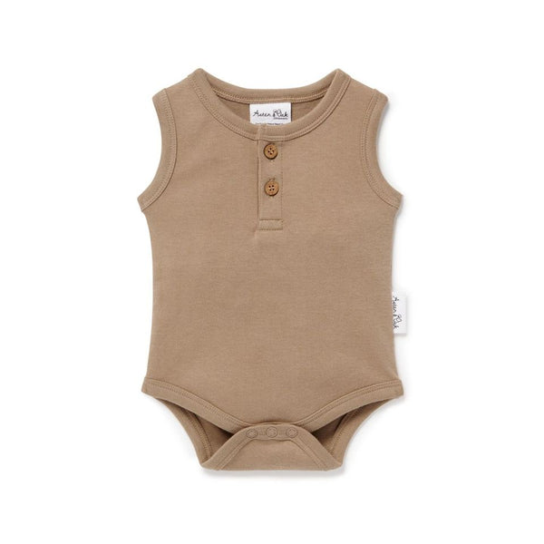 Aster & Oak | Clay Singlet Onesie - LAST Size 000, 0