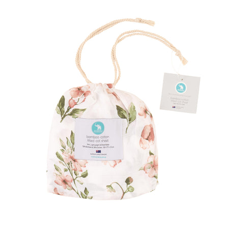 All4Ella | Silicone Bib & Spoon with reusable pouch - Dusty Pink