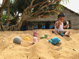 Tikiri | Crab - Natural Rubber Baby Rattle & Bath Toys