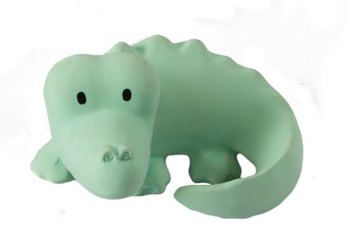 Tikiri | Crocodile - Natural Rubber Baby Rattle & Bath Toy