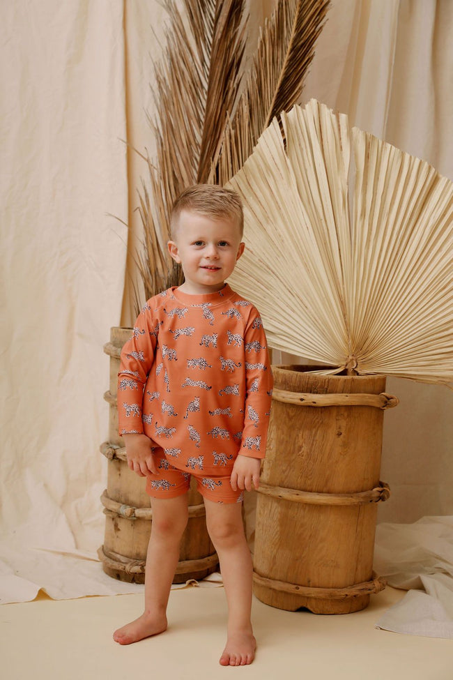 Kapowkids | Crouching Leopard Swim Trunk - UPF50