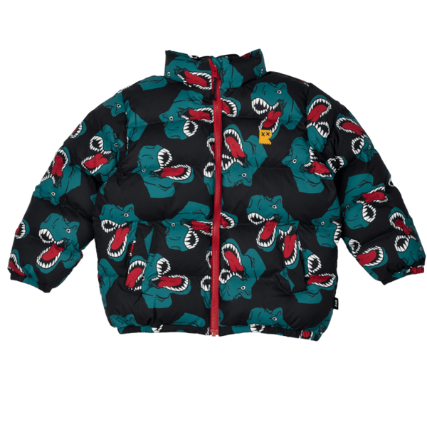 Rock Your Baby Dino Puff Padded Jacket