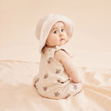 Crinkle Tie Playsuit - Little Swan