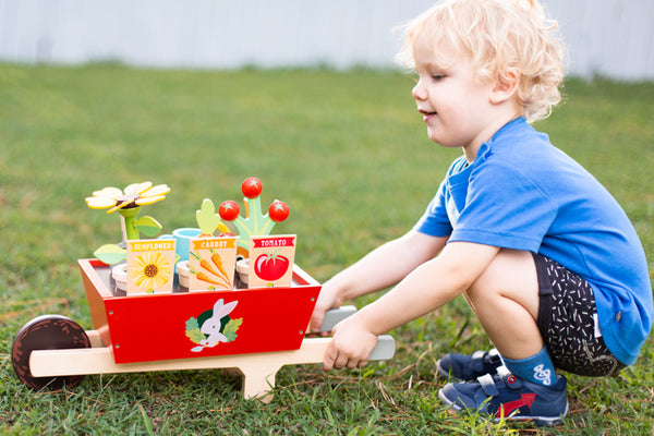 Tender Leaf Toys | Garden Wheelbarrow Set