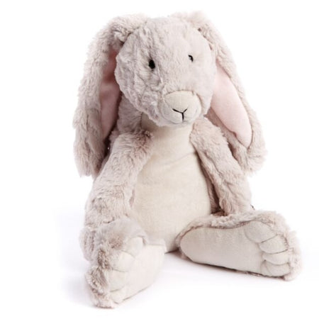 Alimrose | Roberta Floppy Bunny - Spot Pink & Bow tie 25cm