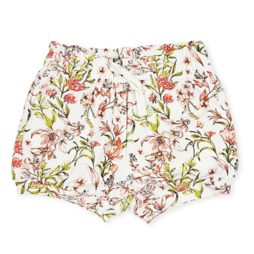 Indigo & Lellow Ivy Paperbag shorts - Floral Blossom