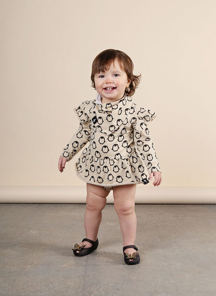 Kapowkids | Penguin Baby Flutter dress - LAST Size 0