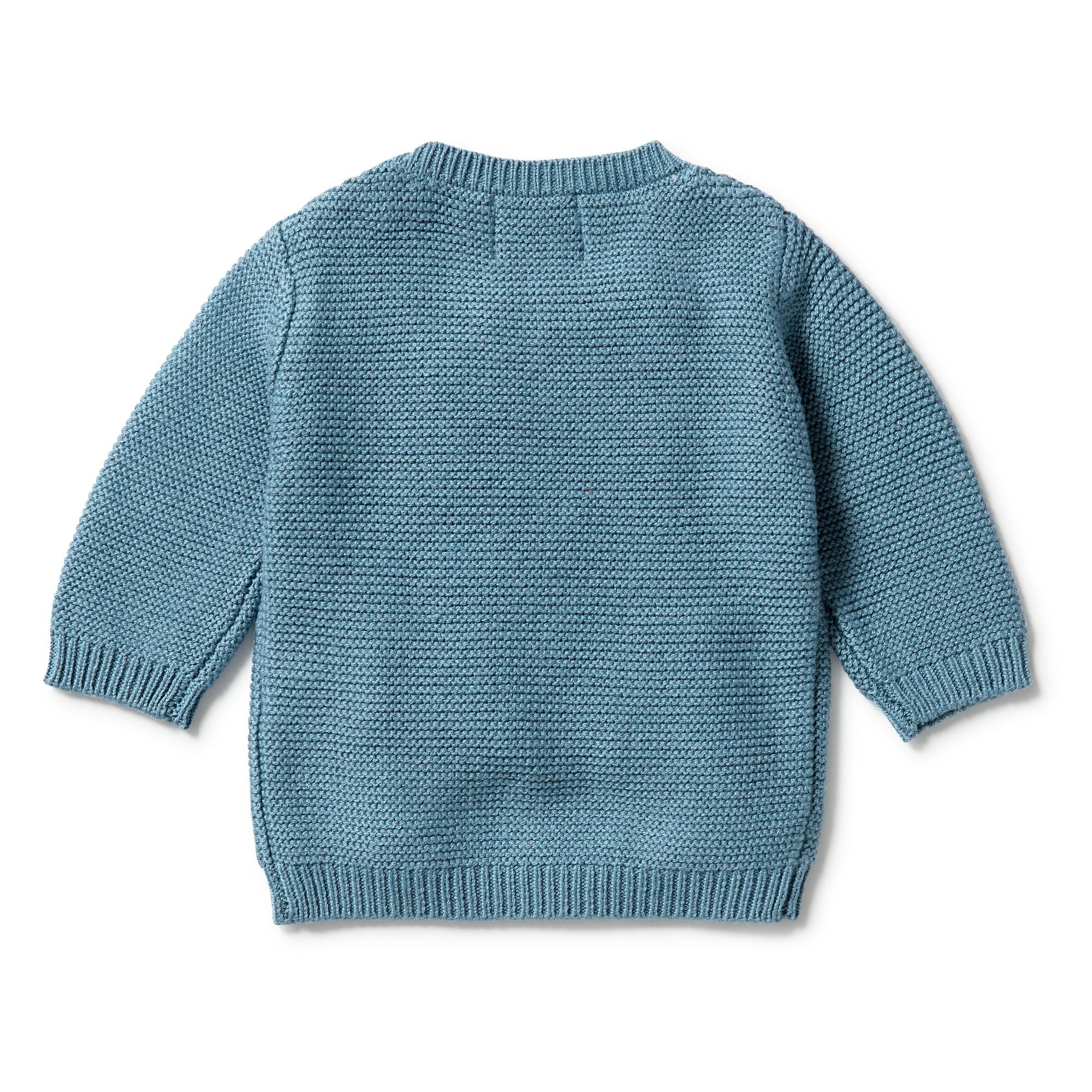 Wilson & Frenchy | Knitted Cable Jumper - Bluestone