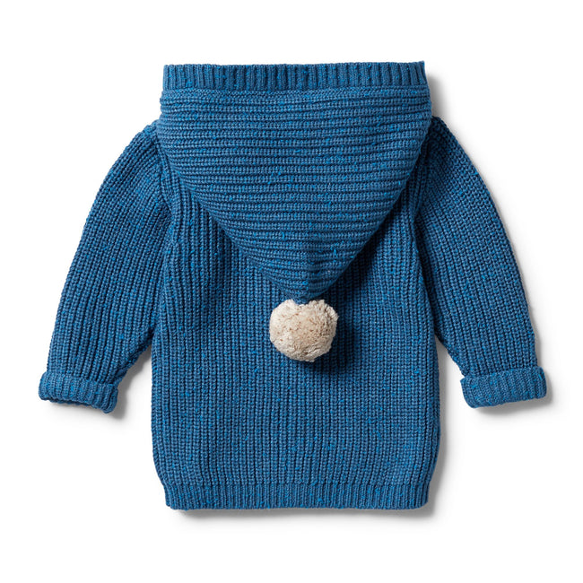 Wilson & Frenchy | Knitted Jacket - Denim Fleck
