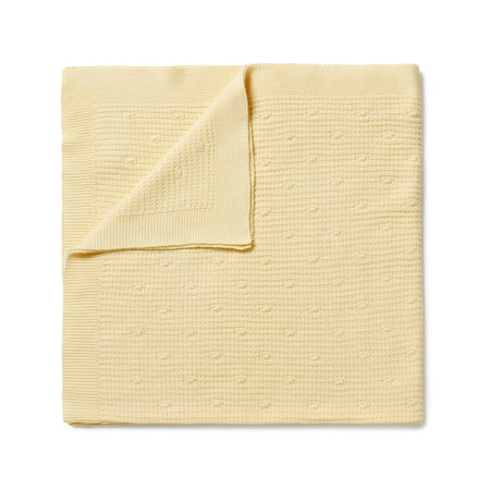 Wilson & Frenchy | Knitted Cable Blanket - Oatmeal Melange