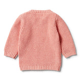 Wilson & Frenchy | Flamingo Fleck Knitted Spot Jumper - LAST Size 0, 1