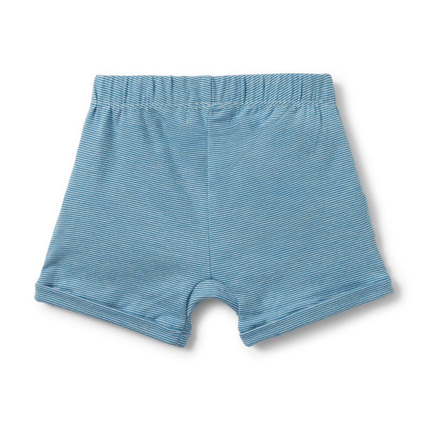 Wilson & Frenchy | Blue Ruffle Short - LAST Size 0000