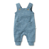 Wilson & Frenchy Organic Waffle Overall Bluestone