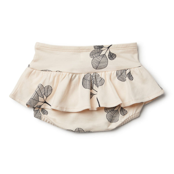 Wilson & Frenchy | Fan Leaf Nappy Pant with Ruffle - LAST Size 0
