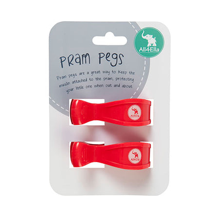 Muslin Wrap & 2 Pram Pegs – Swan