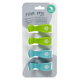 All4Ella | 4 Pack Pegs - Green/Blue