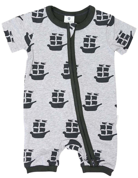 Korango | Pirate Ships Romper - LAST Size 0