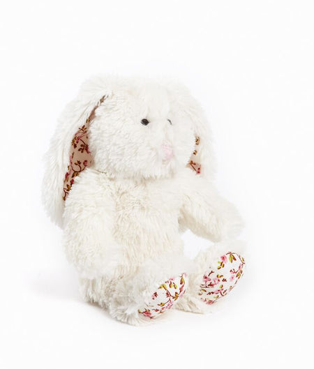 Alimrose | Baby Bunny Teether Rattle - Chambray