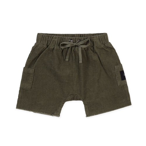 kapowkids sage corduroy shorts