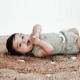 Sage Singlet Onesie - LAST Size 00