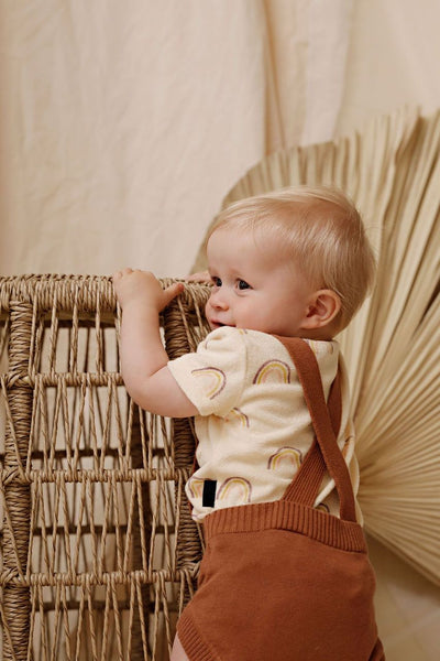 Tawny Knit Knitted Playsuit