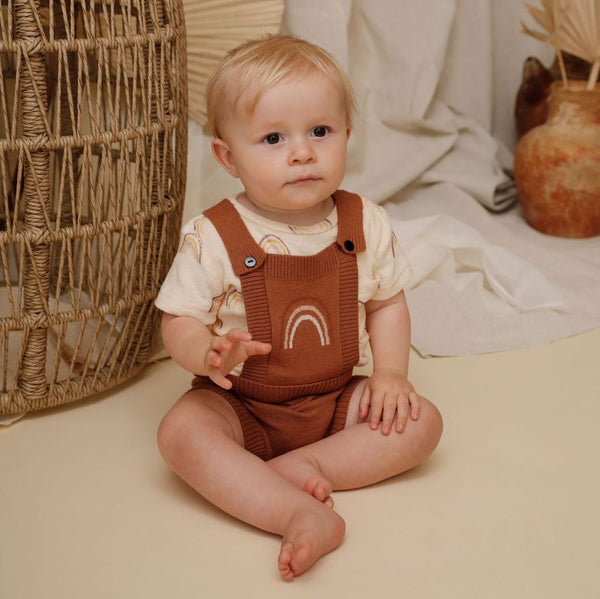 Tawny Knit Knitted Playsuit