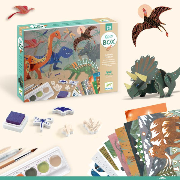 Djeco | The World of Dinosaurs Multi Craft Box Kit