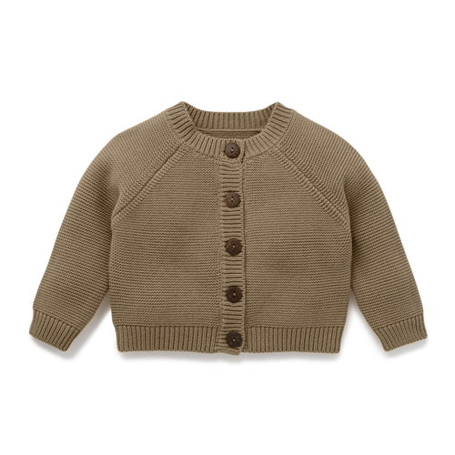 aster & oak timber chunky knit cardigan