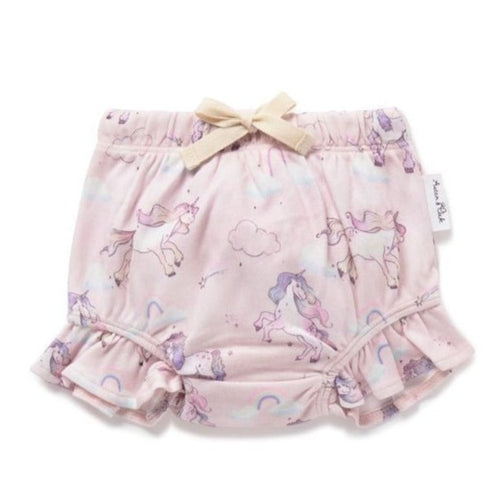 Aster& Oak Unicorn Ruffle Bloomers