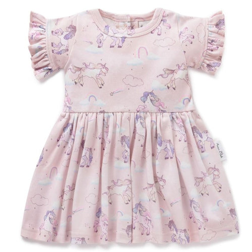 Aster & Oak Unicorn Skater Dress