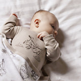 Aster & Oak | Vintage Plane Print Onesie - LAST Size 0000, 000