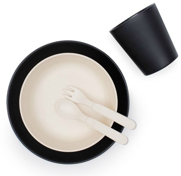 Bamboo Dinnerware Set - Monochrome