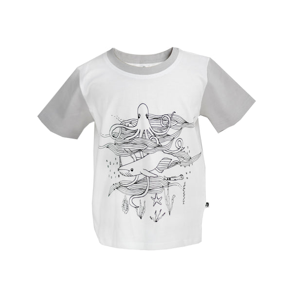 Burrow & Be | Under the Sea Creatures Classic T-shirt - LAST Size 0, 2