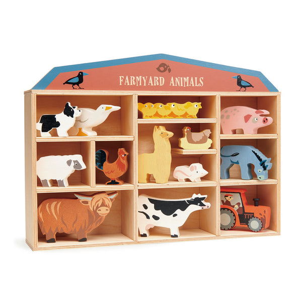 Tender Leaf Toys | Farmyard Animals Set